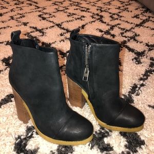 All Saints Black Boot